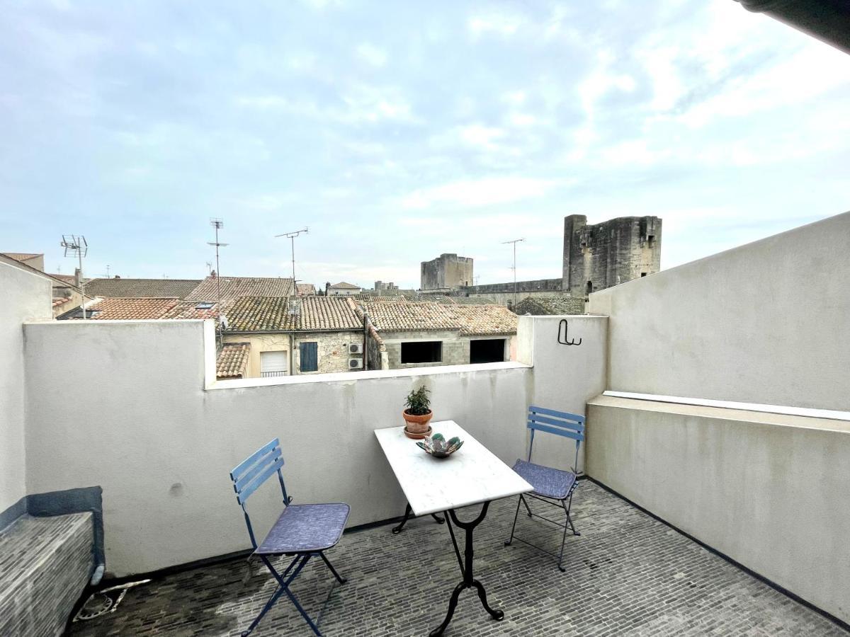 Chambre, Balcon, Vu Remparts, Clim Aigues-Mortes Exterior photo